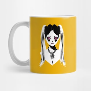 uniWHITE Anime Goddess of depression Mug